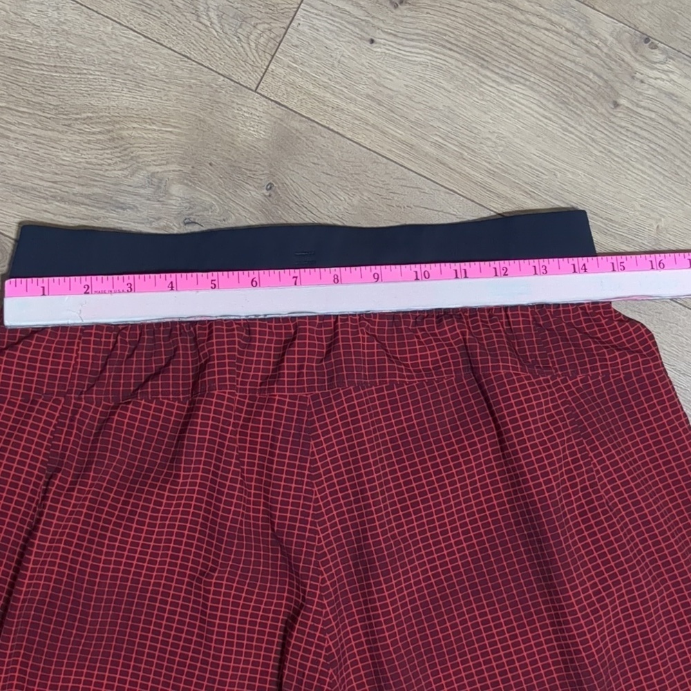 Lululemon Men's RARE Core Short Grid Red size M - Picture 6 of 10